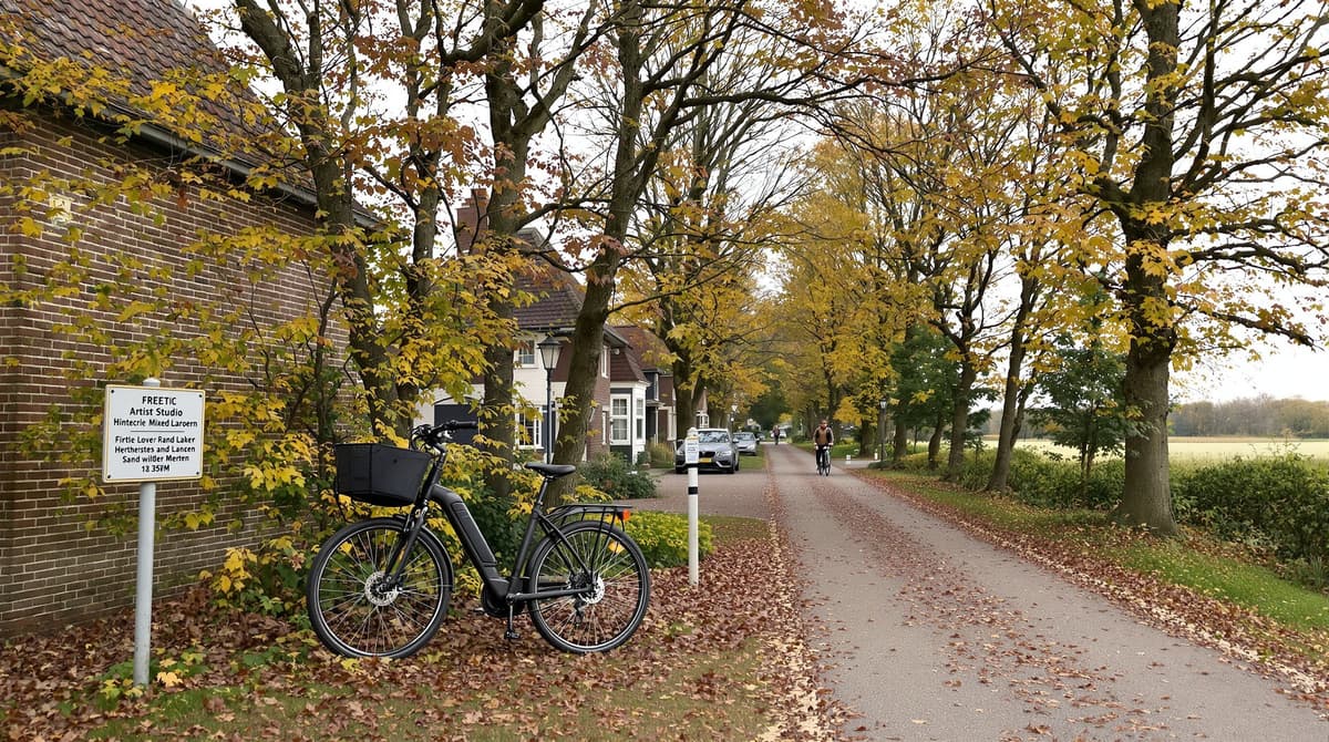 Een beschaafde verkenning van de coulissenwandeling langs de Larense kunstenaarskolonie — waar ooit de bohème floreerde en nu de Tesla's geparkeerd staan